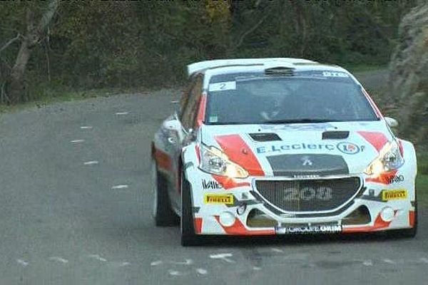 La 208 T16 de Yoann Bonato, vainqueur du Critérium des Cévennes 2015