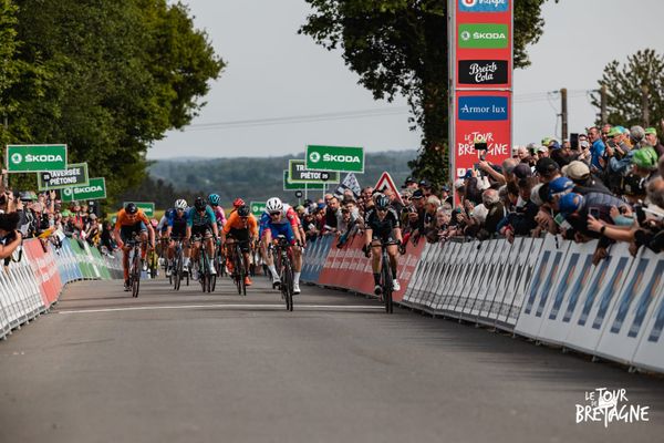 Casper Van Uden au sprint