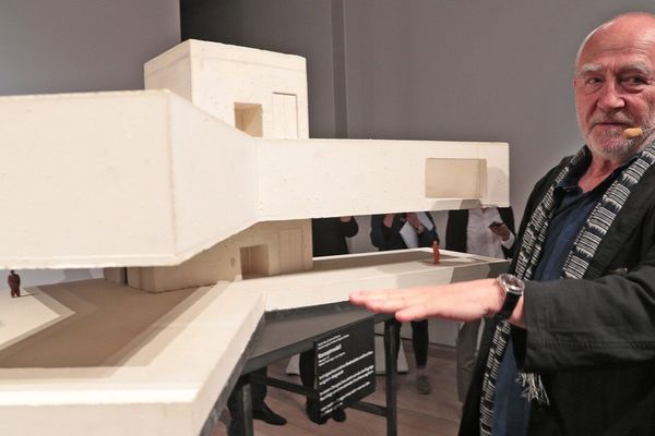 jeudi 4 mai 2017, Peter Zumthor présente son projet à la presse