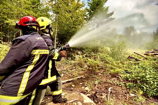 Face au risque incendie, les soldats du feu ne quittent pas des yeux l'indice forêt météo, qui prend en compte plusieurs paramètres (photo d'illustration)