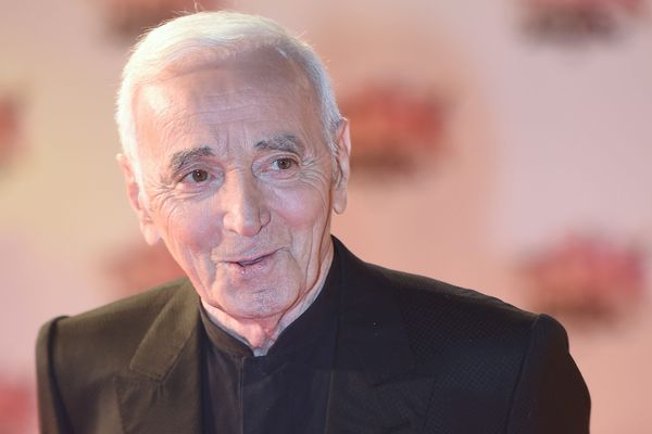 Charles Aznavour à Cannes