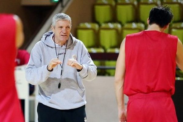 Savo Vucevic en octobre 2014 au Stade Louis II à Monaco.