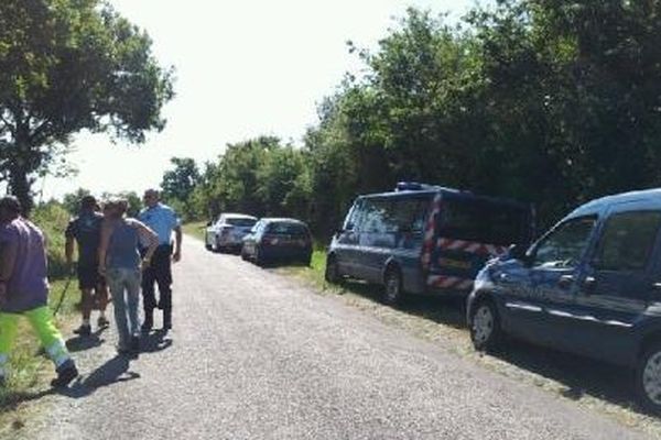 Volontaires et gendarmes du secteur recherchaient Franck Brun depuis hier