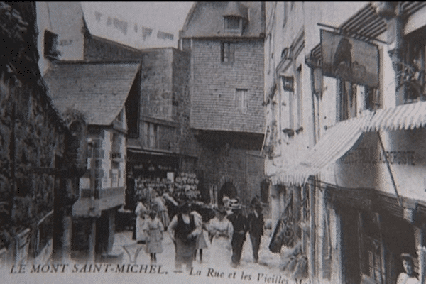 L Histoire Du Mont Saint Michel A Travers Les Cartes Postales