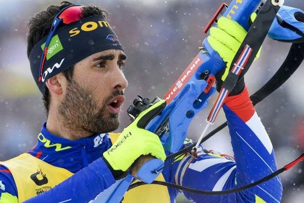 Le Catalan Martin Fourcade, quintuple champion du monde de biathlon.