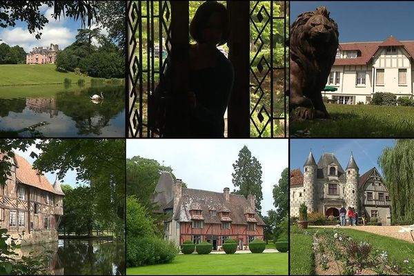 Cette semaine, une de nos équipes vous emmène découvrir de belles demeures en Normandie