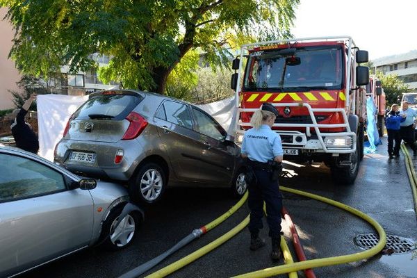 Pompiers à Mandelieu