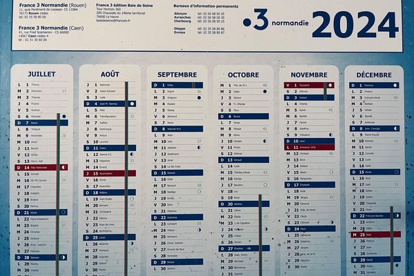 Calendrier scolaire 2024-2025