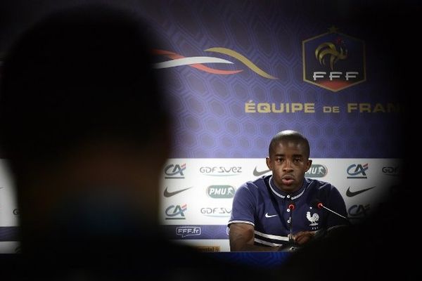 Rio Mavuba, capitaine du LOSC et remplaçant en équipe de France, ce mercredi au Brésil.