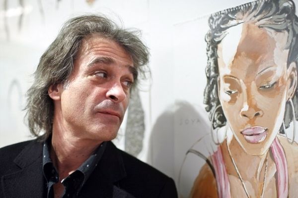 Titouan Lamazou, le 25 Octobre 2007 au Musée de l'Homme à Paris.