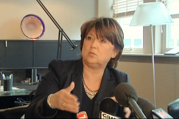 Martine Aubry, mercredi 21 mai 2013.