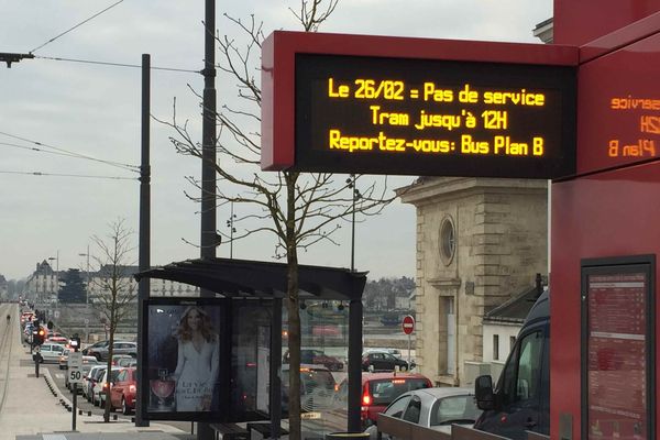 Grève des trams et bus Filbleu à Tours ce vendredi et samedi matin