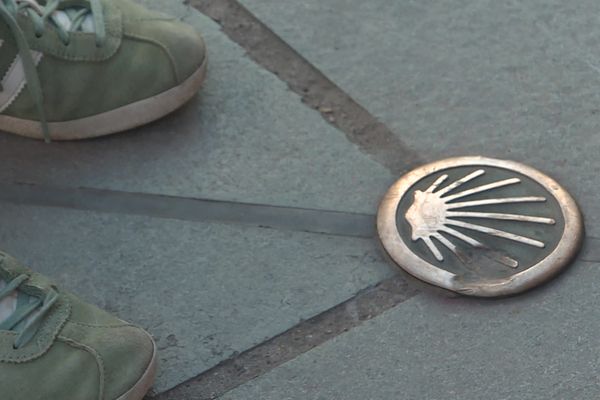 Connues pour baliser le chemin jusqu'à Saint-Jacques de Compostelle, de nouvelles coquilles en laiton et bronze devraient bientôt orner le sol lyonnais devant le parvis de l'église de Saint-Nizier.