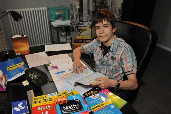 Maxime, 14 ans, candidat au bac 2013