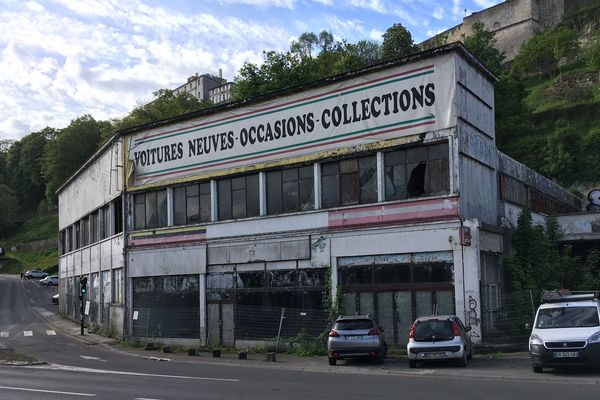 La friche Barrouilhet, avenue de Cognac à Angoulême