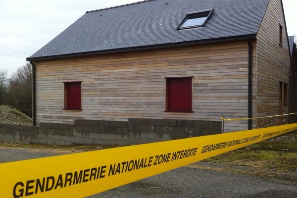 La maison de Sévérac où a été retrouvé le corps du fils