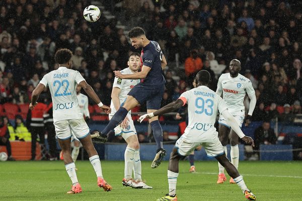 Le Paris Saint-Germain était venu au Havre le 27 avril 2024